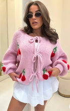 Load image into Gallery viewer, Cherries cardigan
