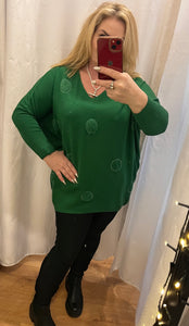 Green jumper