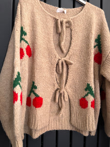 Cherries cardigan