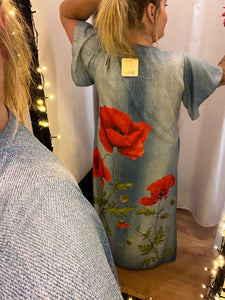 Poppy kaftan maxi dress