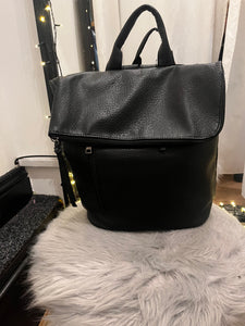 Black rucksack