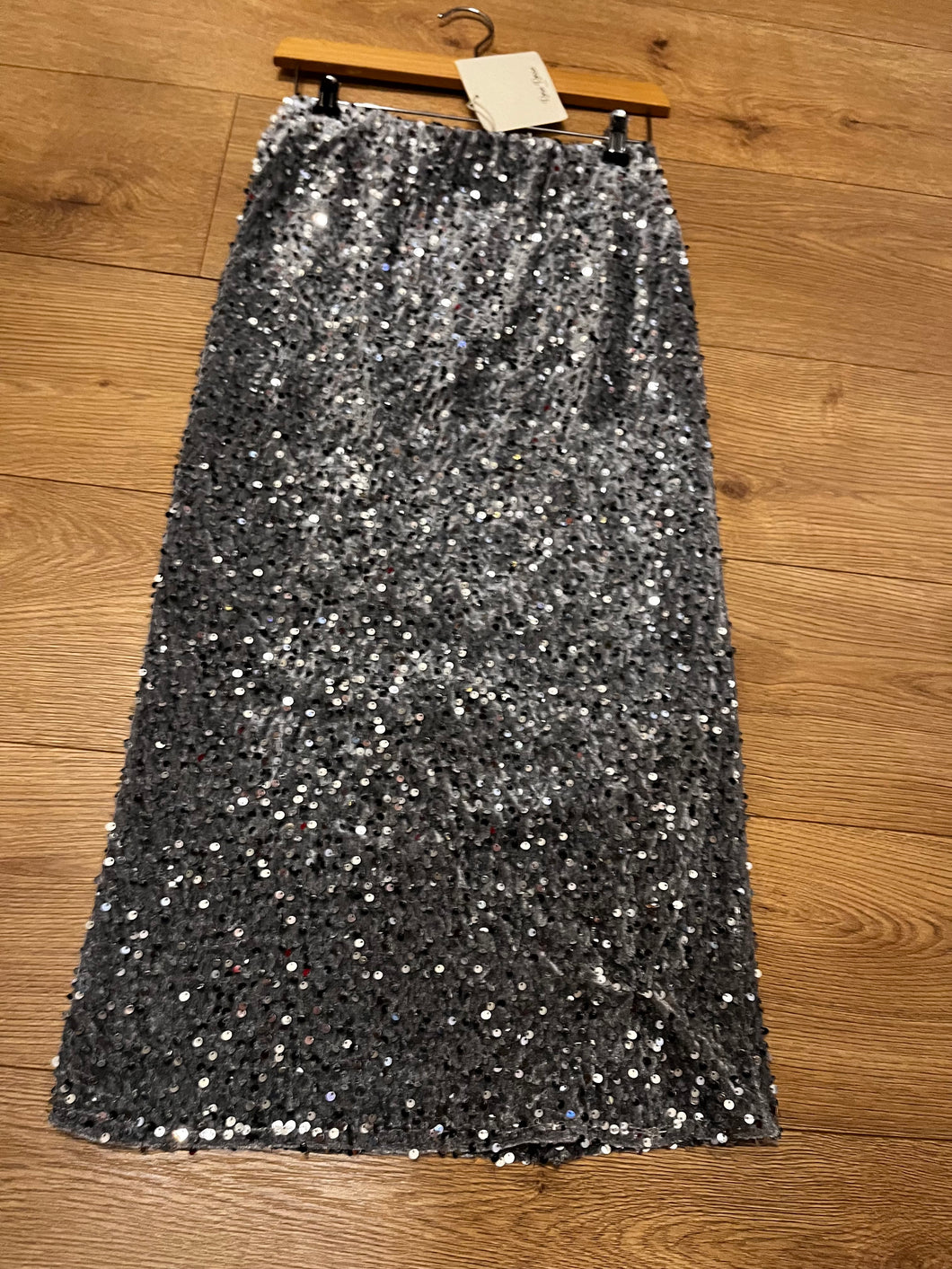 Sequin pencil skirts