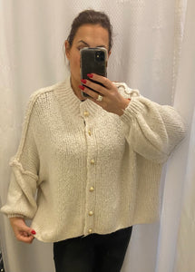 Chunky knitted cardigans