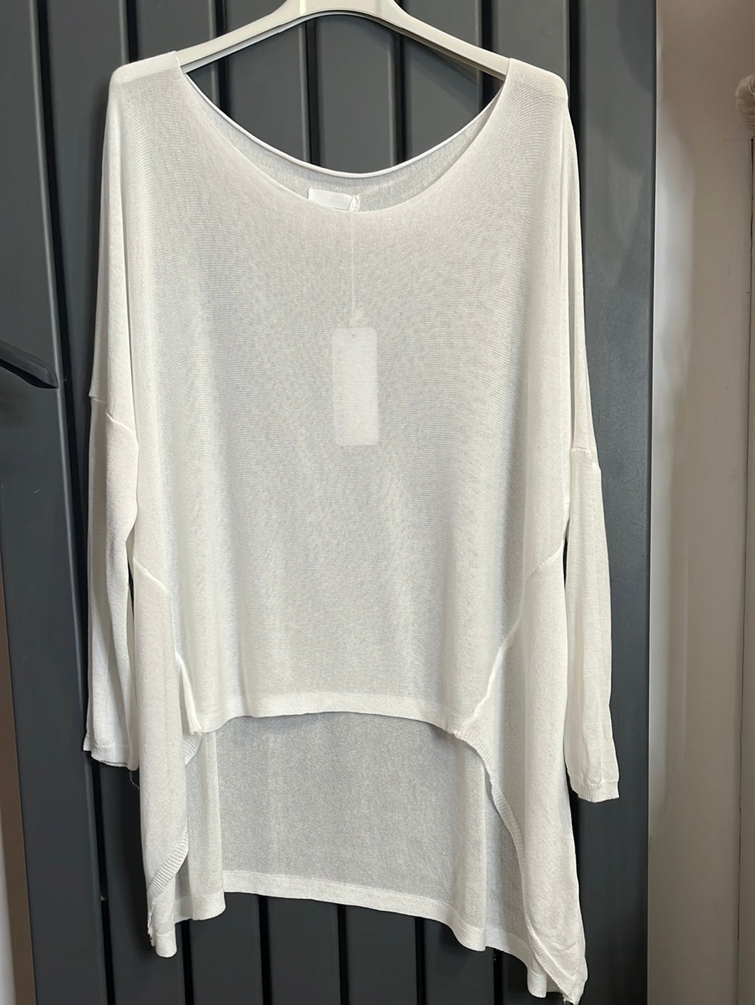 Fine knit sheer jumpers