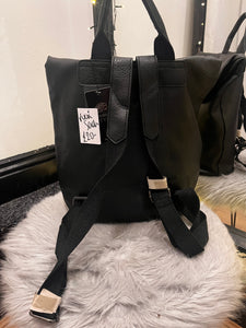 Black rucksack