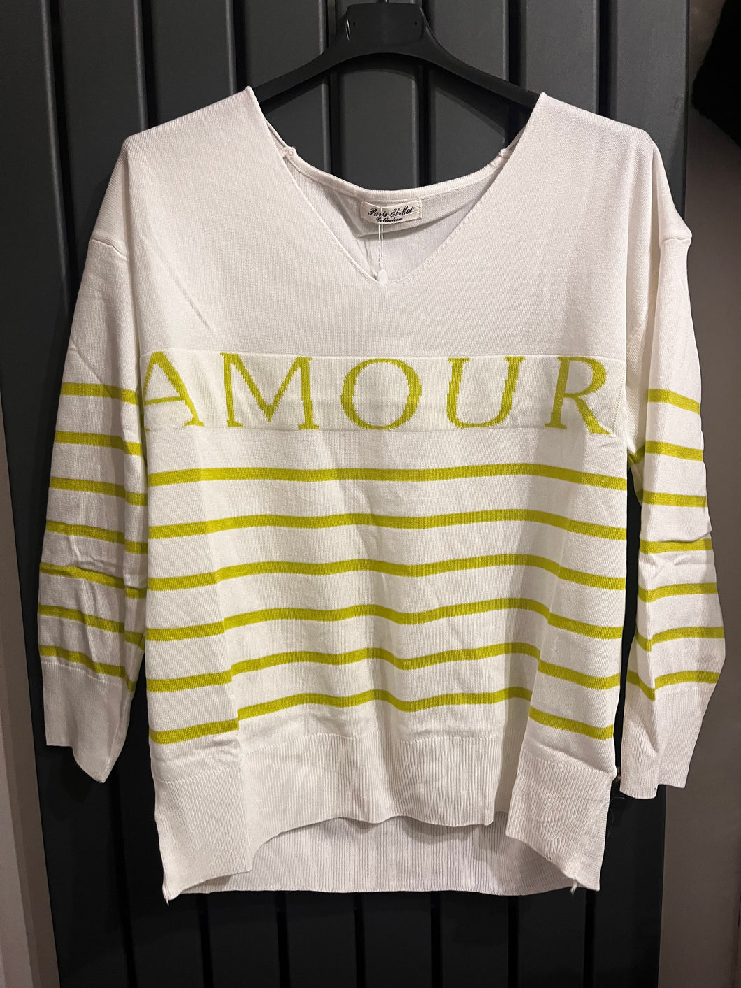 Amour striped jumpers