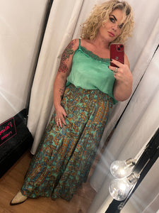 Hippy chick Paisley maxi skirt/dress