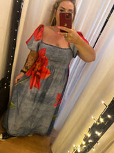 Load image into Gallery viewer, Poppy Bardot dress
