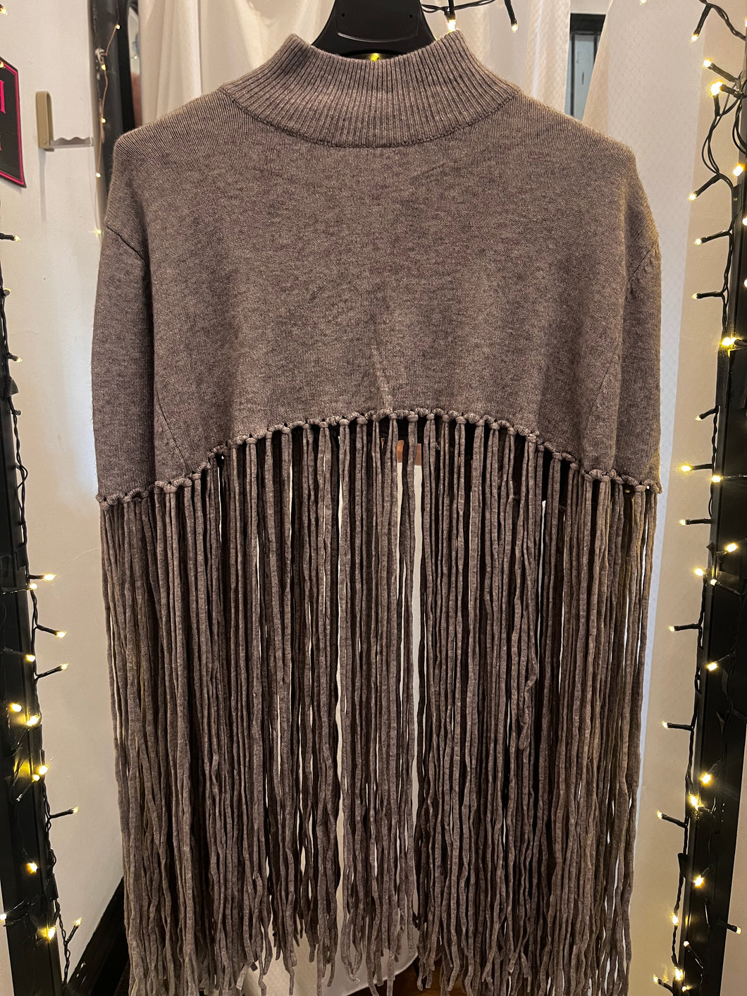 Tassels poncho