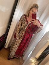 Load image into Gallery viewer, Long silky kaftan dress
