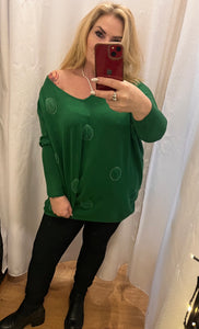 Green jumper