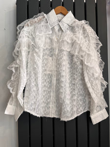 Dolly frill blouse
