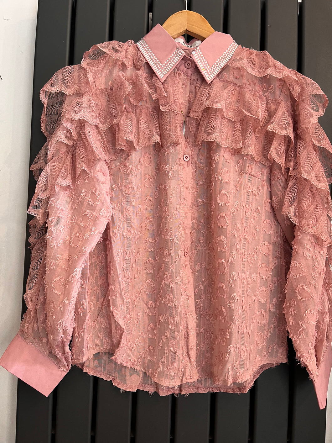 Dolly frill blouse
