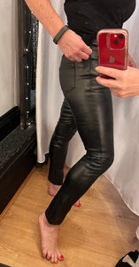 Vixen leather look pocket bottoms