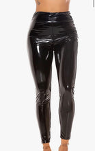 Load image into Gallery viewer, Vixen black wet look gloss bottoms
